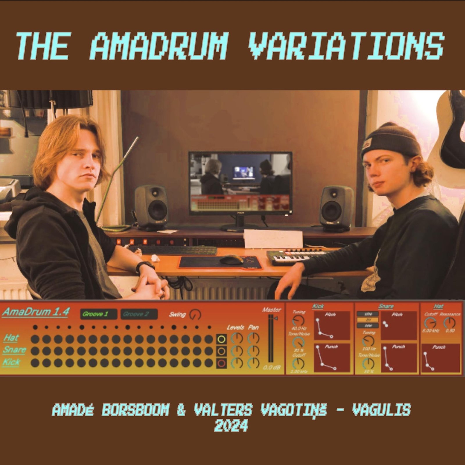 The AmaDrum Variations artwork